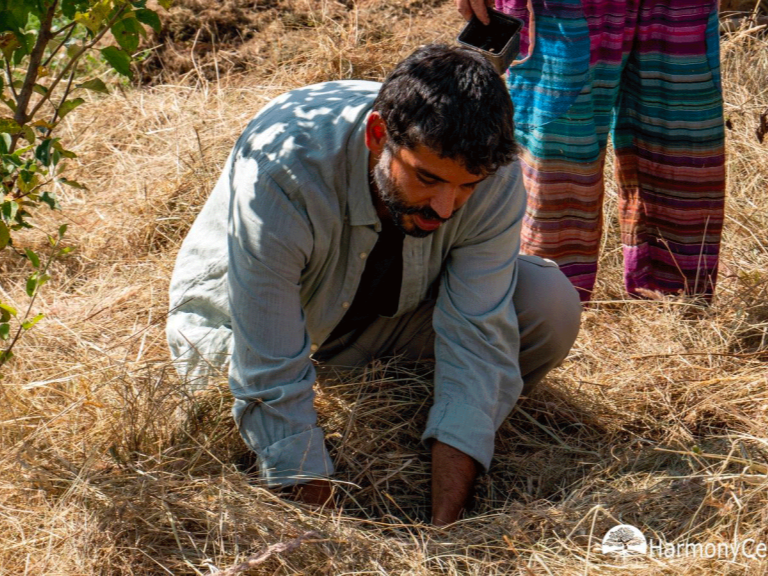 Kutluhan Özdemir e il laboratorio di agricoltura naturale alla Riserva Naturale del Lago